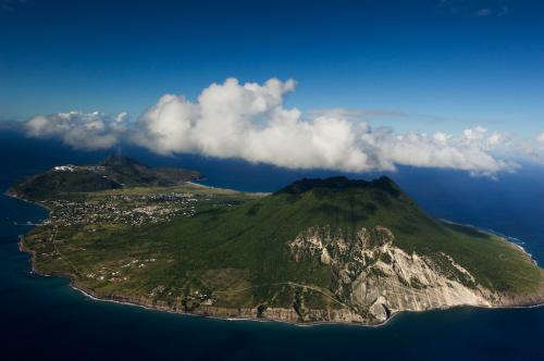 Aerial view of Statia